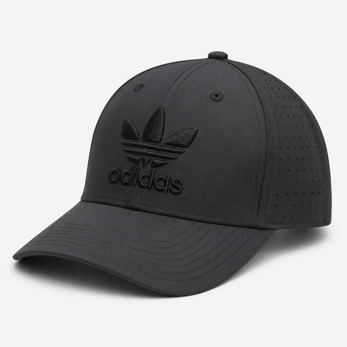 Adidas Premium Black Logo Cap – Adjustable Streetwear Hat