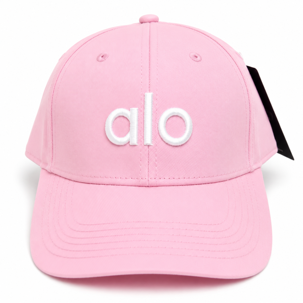 Premium Pink Embroidered Logo Baseball Cap – Minimal Luxury Lifestyle Hat