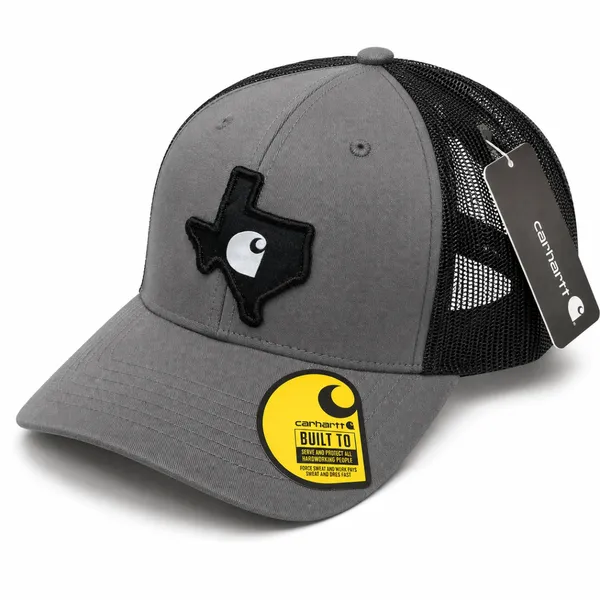 Carhartt Grey Mesh Trucker Cap – Premium Outdoor Streetwear Hat
