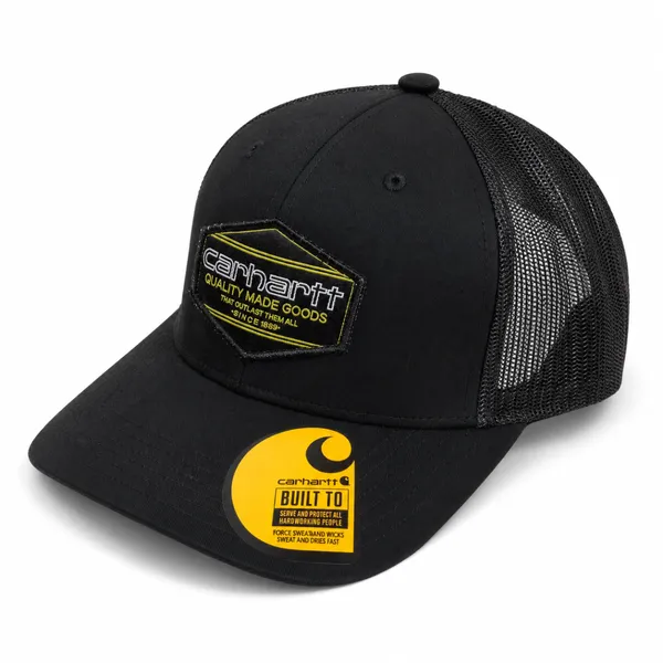 Carhartt Black Mesh Trucker Cap