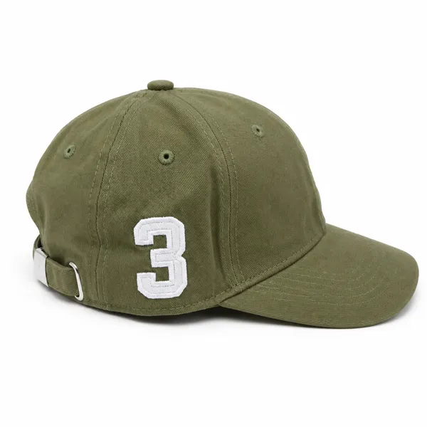 polo Premium Olive Green Equestrian Embroidered Baseball Cap – Refined Lifestyle Accessory