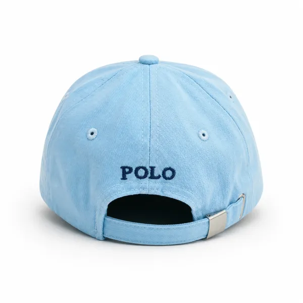 polo Premium Sky Blue Equestrian Embroidered Baseball Cap – Modern Lifestyle Accessory