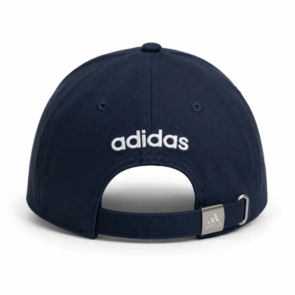 Adidas Premium Navy Triple-Stripe Embroidered Baseball Cap – Sport Lifestyle Accessory