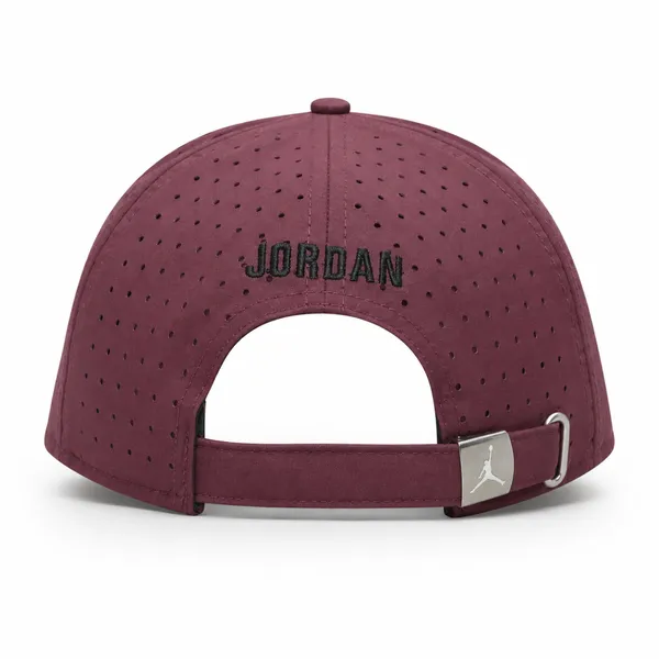 Jordan Premium Burgundy Basketball Embroidered Baseball Cap – Sport Lifestyle Accessory