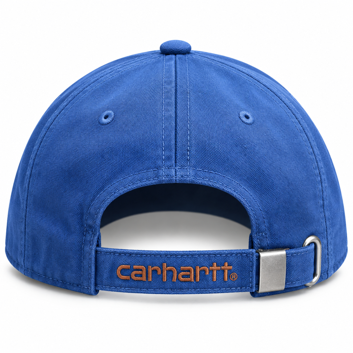 carhartt Premium Royal Blue Carhartt Logo Patch Baseball Cap – Workwear Lifestyle Accessory