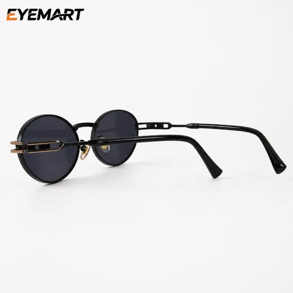 Gucci 98303 Fashion Women’s Oval Full-Rim Sunglasses with UV420 Black PC Lenses