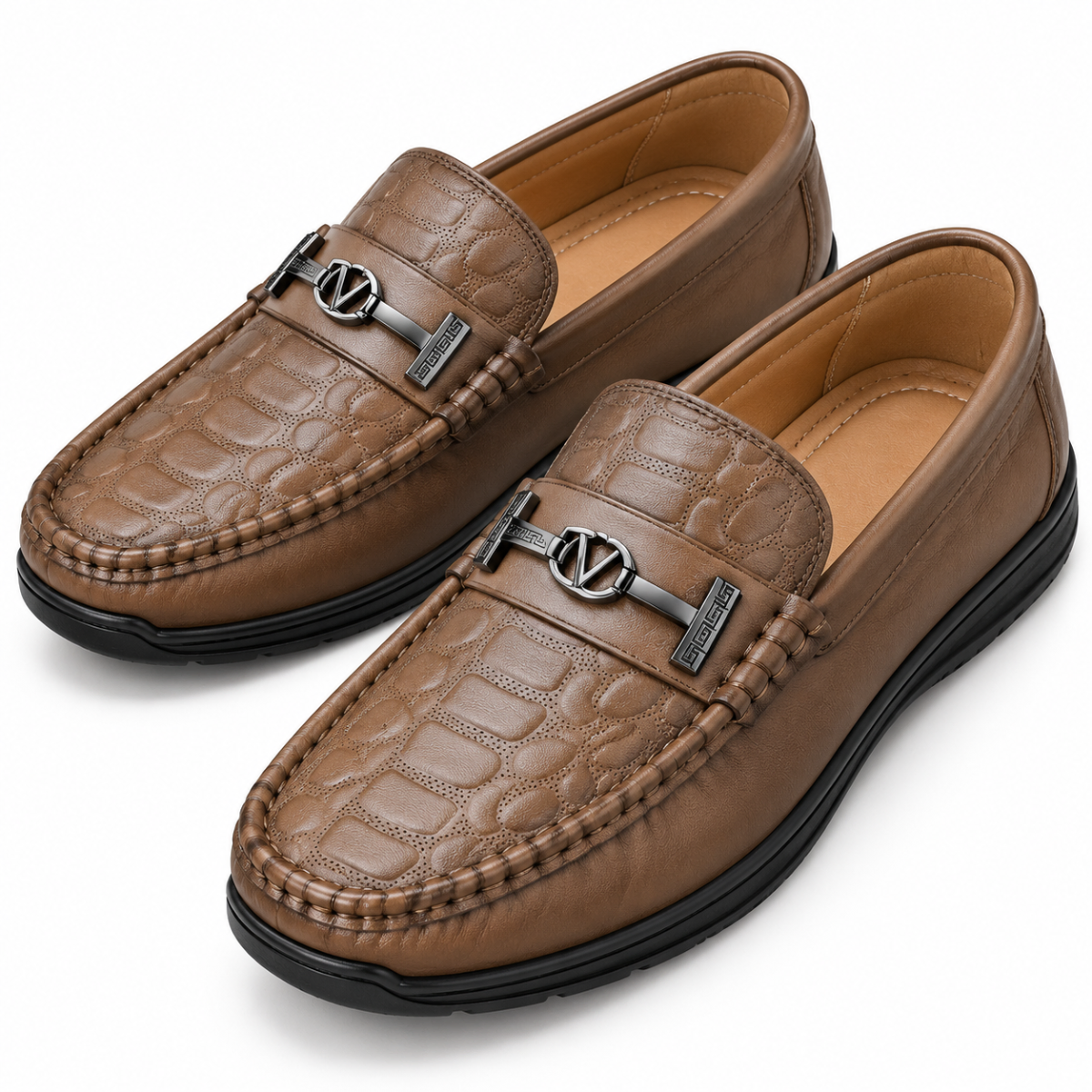 Premium Imported Leather Loafers for Men | Luxury Casual Formal Shoes