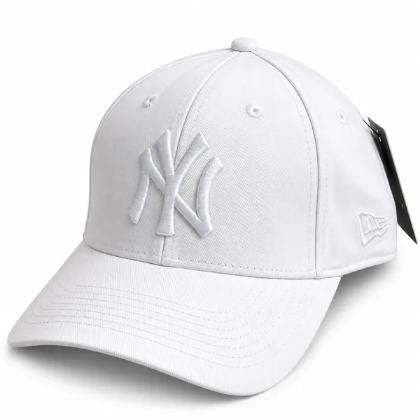 New era Premium White Tonal NY Embroidered Baseball Cap