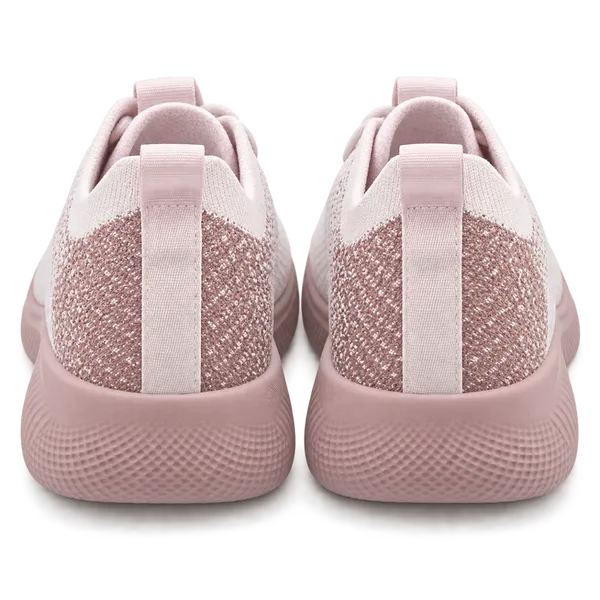 Premium Imported Women’s Knit Sneakers | Soft Pink Lifestyle Edition