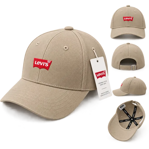 Levi’s Classic Beige Cap | Premium Imported Lifestyle Cap