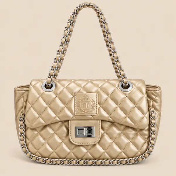 Luxury Quilted Chain Shoulder Bag – Imported Premium Women’s Handbag