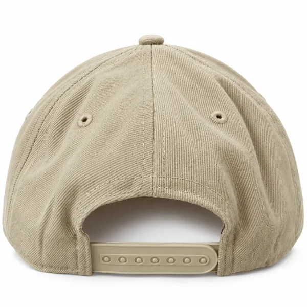 Premium Beige & Black NY Embroidered Snapback Cap