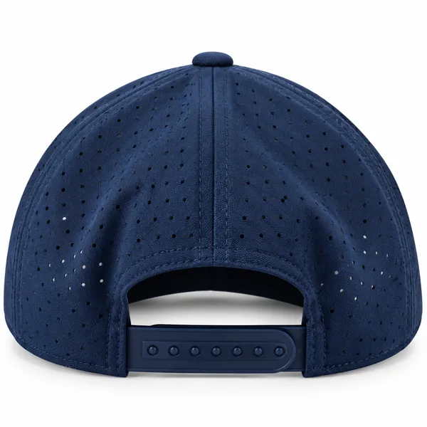 Premium Navy Blue Floral NY Embroidered Cap