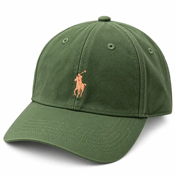 Premium Olive Green Polo Embroidered Cap