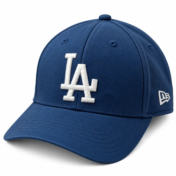 Premium Navy Blue LA Embroidered Cap