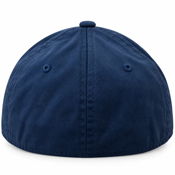 New Era Navy Blue Embroidered Fitted Cap – Premium Baseball Cap