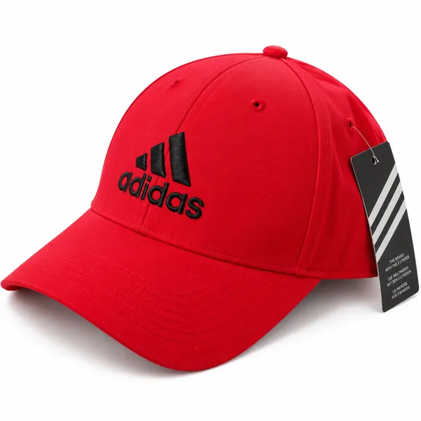 Premium Red adidas Embroidered Baseball Cap