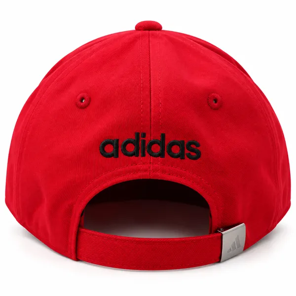Premium Red adidas Embroidered Baseball Cap