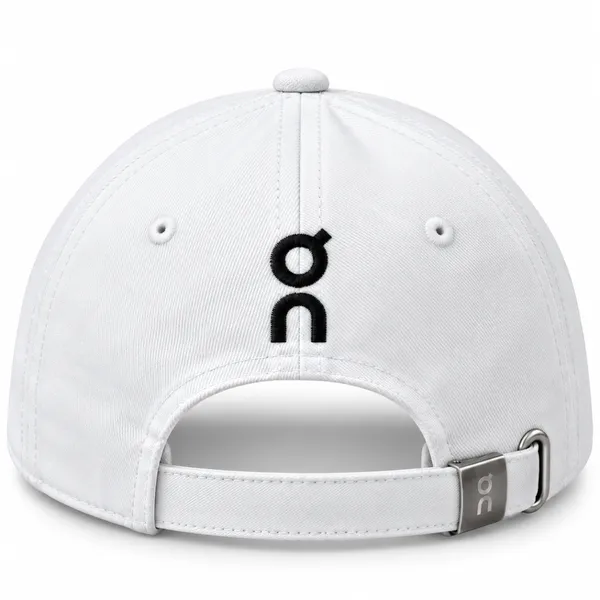 On White Performance Cap