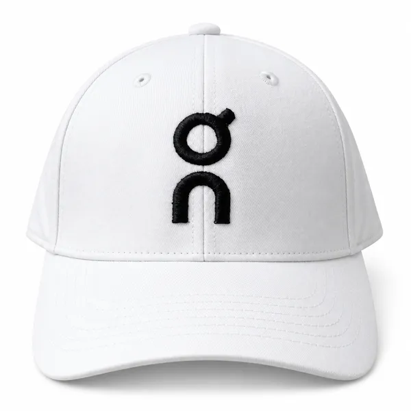 On White Performance Cap