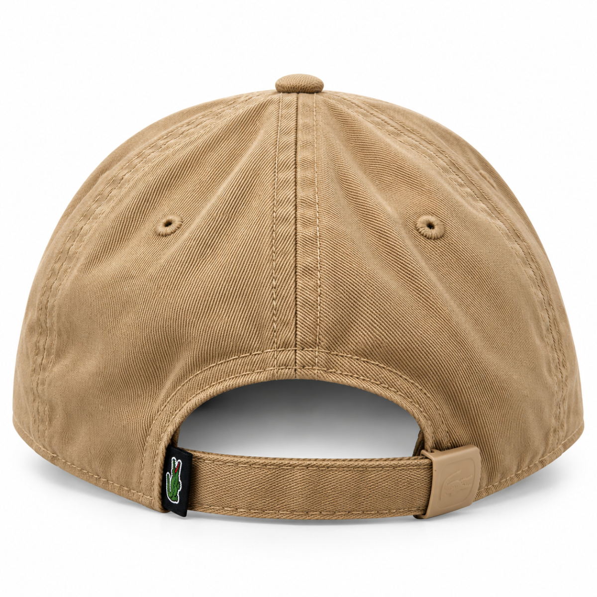 Khaki Crocodile Logo Baseball Cap – Premium Embroidered Casual Lifestyle Cap