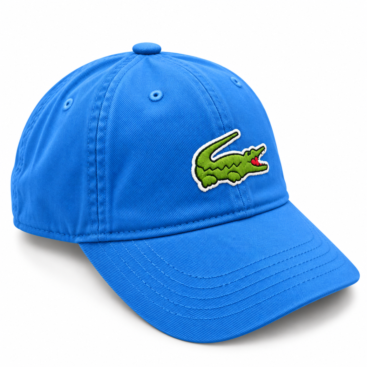 Royal Blue Crocodile Logo Baseball Cap – Premium Embroidered Casual Lifestyle Cap