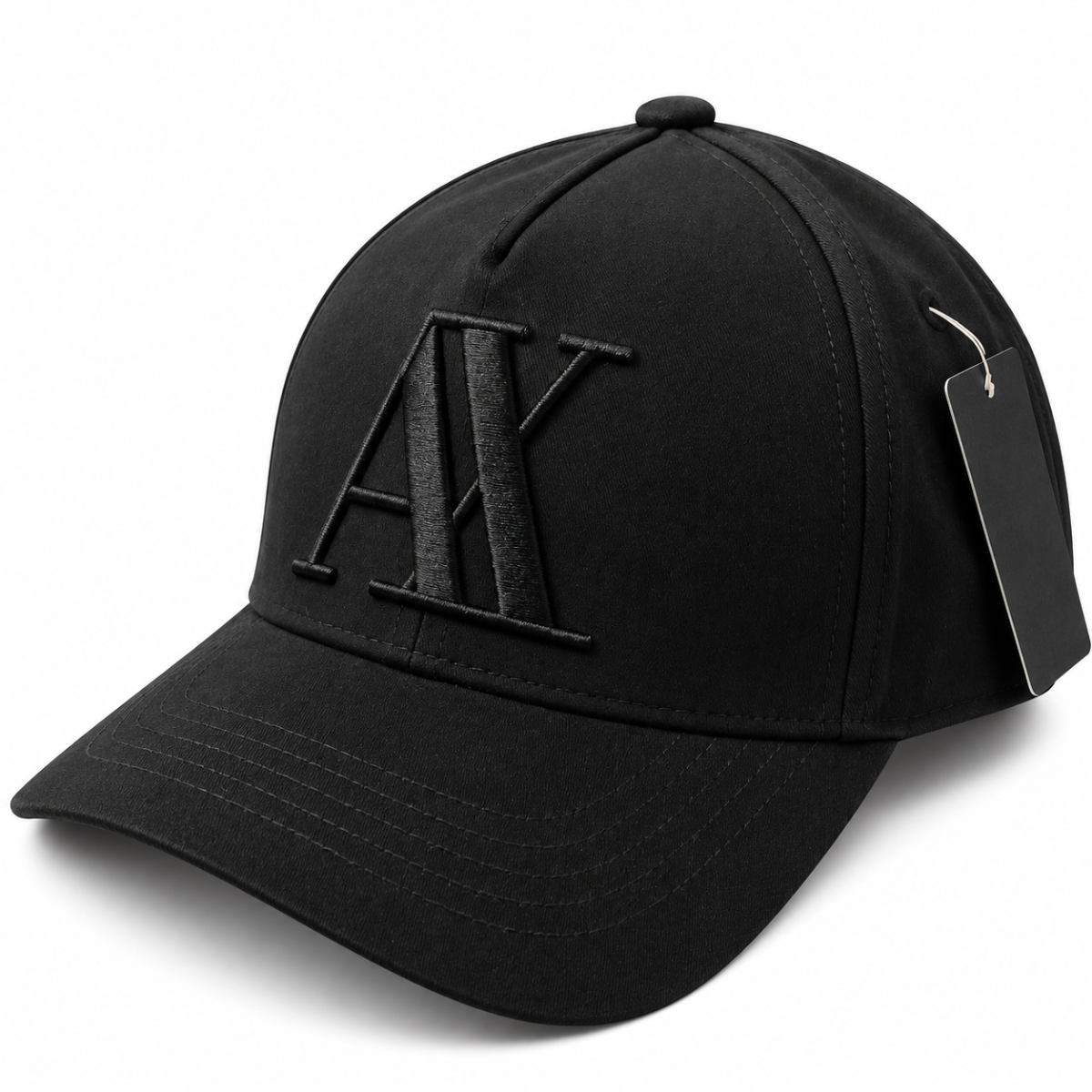 Armani Exchange Black A|X Logo Baseball Cap – Premium Minimalist Lifestyle Cap