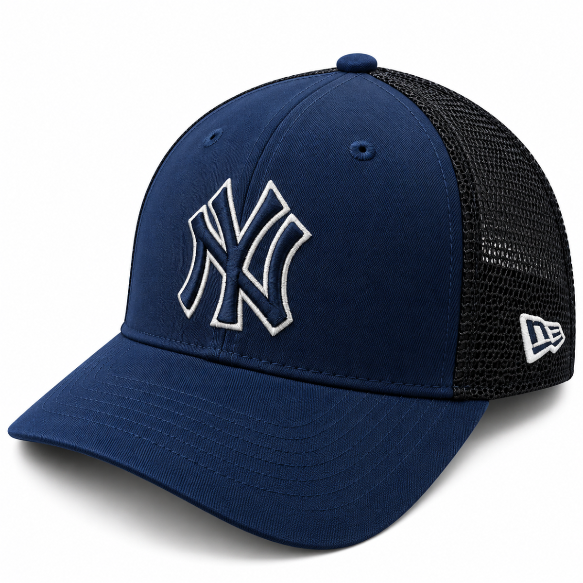 New Era 9FORTY New York Yankees Navy Trucker Cap