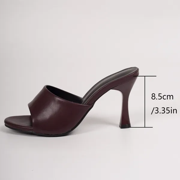 BORDEAUX MUSE HEELS
