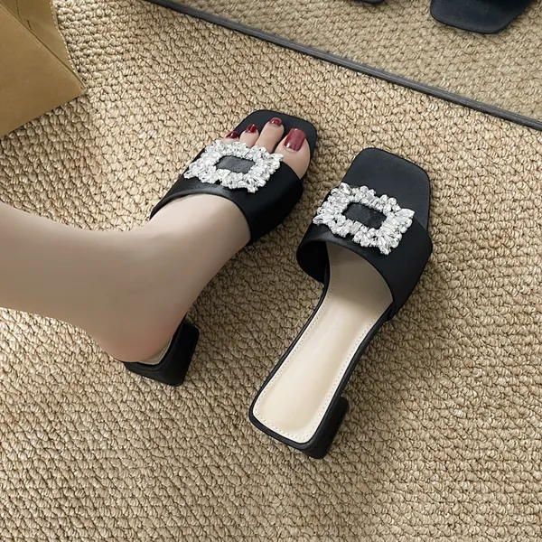 Girls’ Rhinestone Summer Sandals