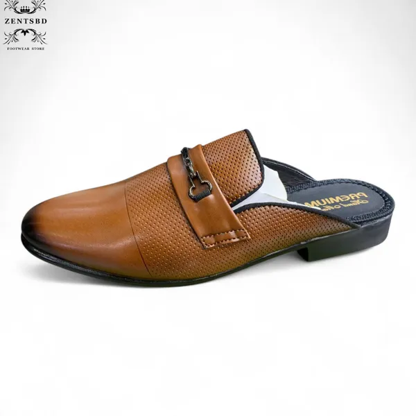 Genuine leather  half shoes
