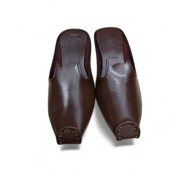 Pure leather narga sandals