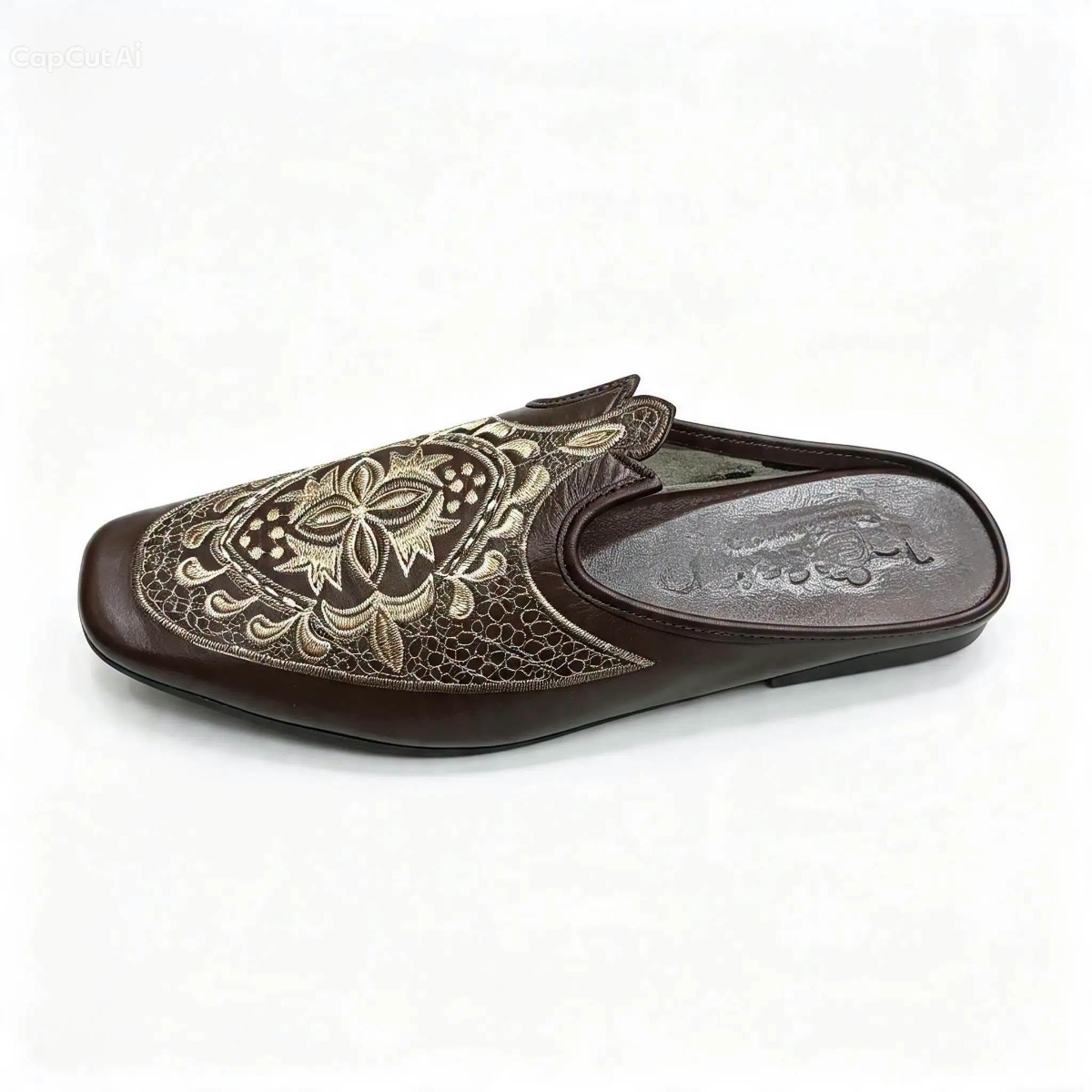Pure leather  Embroidered Nagra