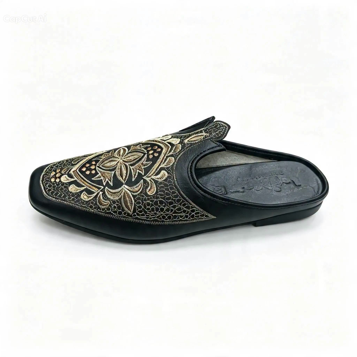 Pure leather  Embroidered Nagra