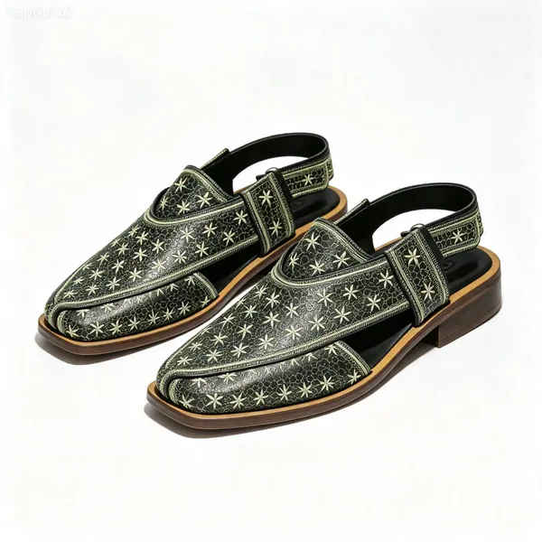 Traditional Handmade Kabuli sandals 