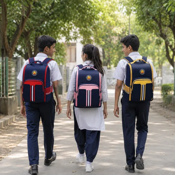 Large Capacity Waterproof Nylon Unisex for Schoolbag