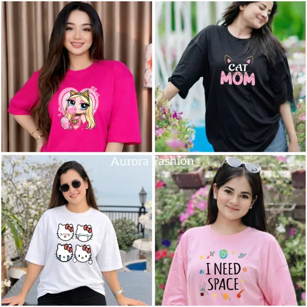 Summer Combo – ৪ পিস প্রিমিয়াম কটন টি-শার্ট