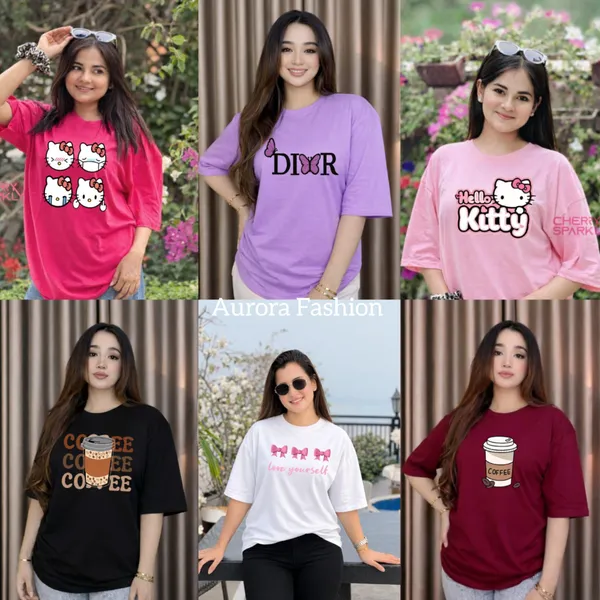  🔥 Best Value – ৬ পিস প্রিমিয়াম কটন টি-শার্ট 