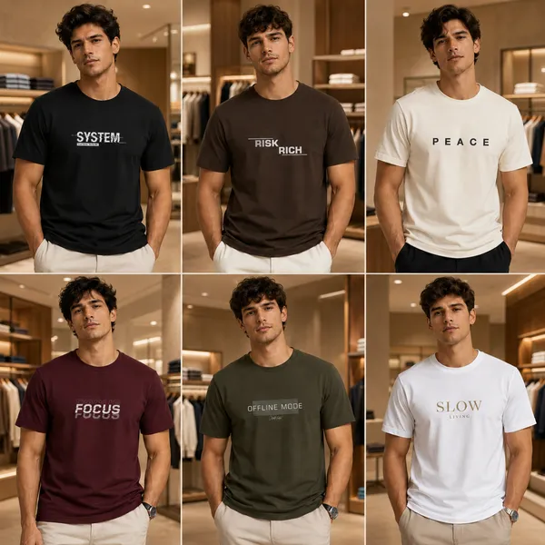Build Your Own Premium T-Shirt Combo — Choose Any 3 or More