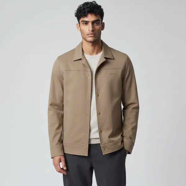BROWN RUGGED EDGE MEN'S SHACKET
