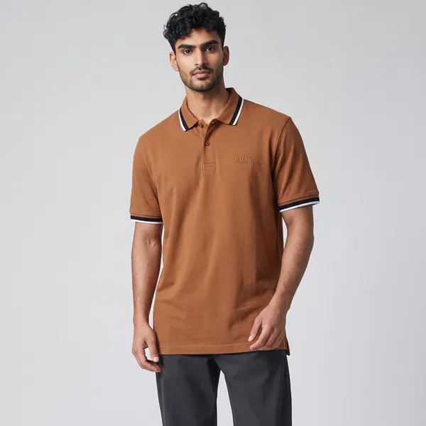BROWN ELITE CRAFT POLO SHIRT