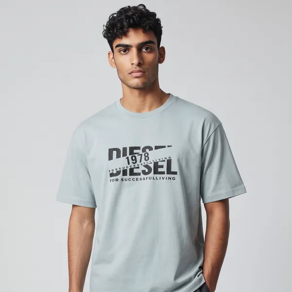 LIGHT BLUE REGAL FIT T-SHIRT