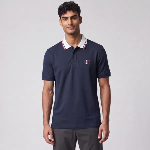 NAVY BLUE SIGNATURE FIT POLO SHIRT