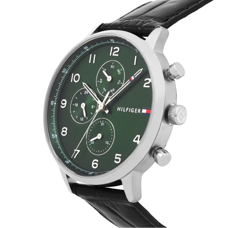 Tommy Hilfiger Larson Chronograph Green Dial Men’s Watch - My Watch